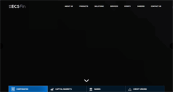 Desktop Screenshot of ecsfin.com